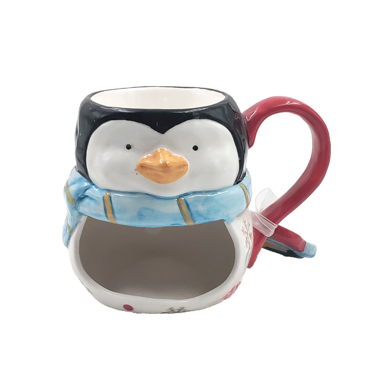 Best Selling Custom Cute Animal Cup Porcelain Ceramic Mugs