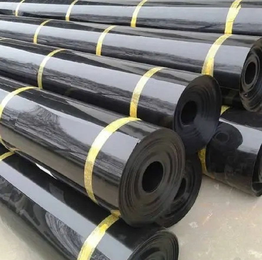 Black 1.0mm HDPE Liners Sheet for Artificial Lake Project Geomembrane Price