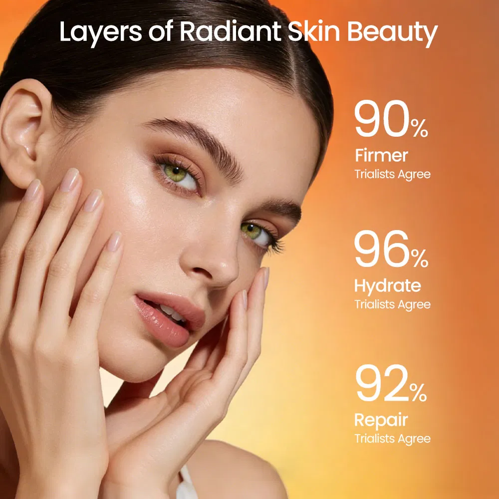 Private Label vitamin C Skin Care Hyaluronic Acid Whitening Repair Facial Vitamin C Serum