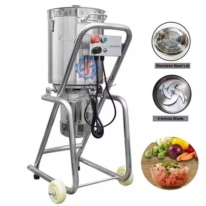 Fruit Vegetable Food Meat Ginger Garlic Grinding Chopper Crusher Paste Juicer Making Machine