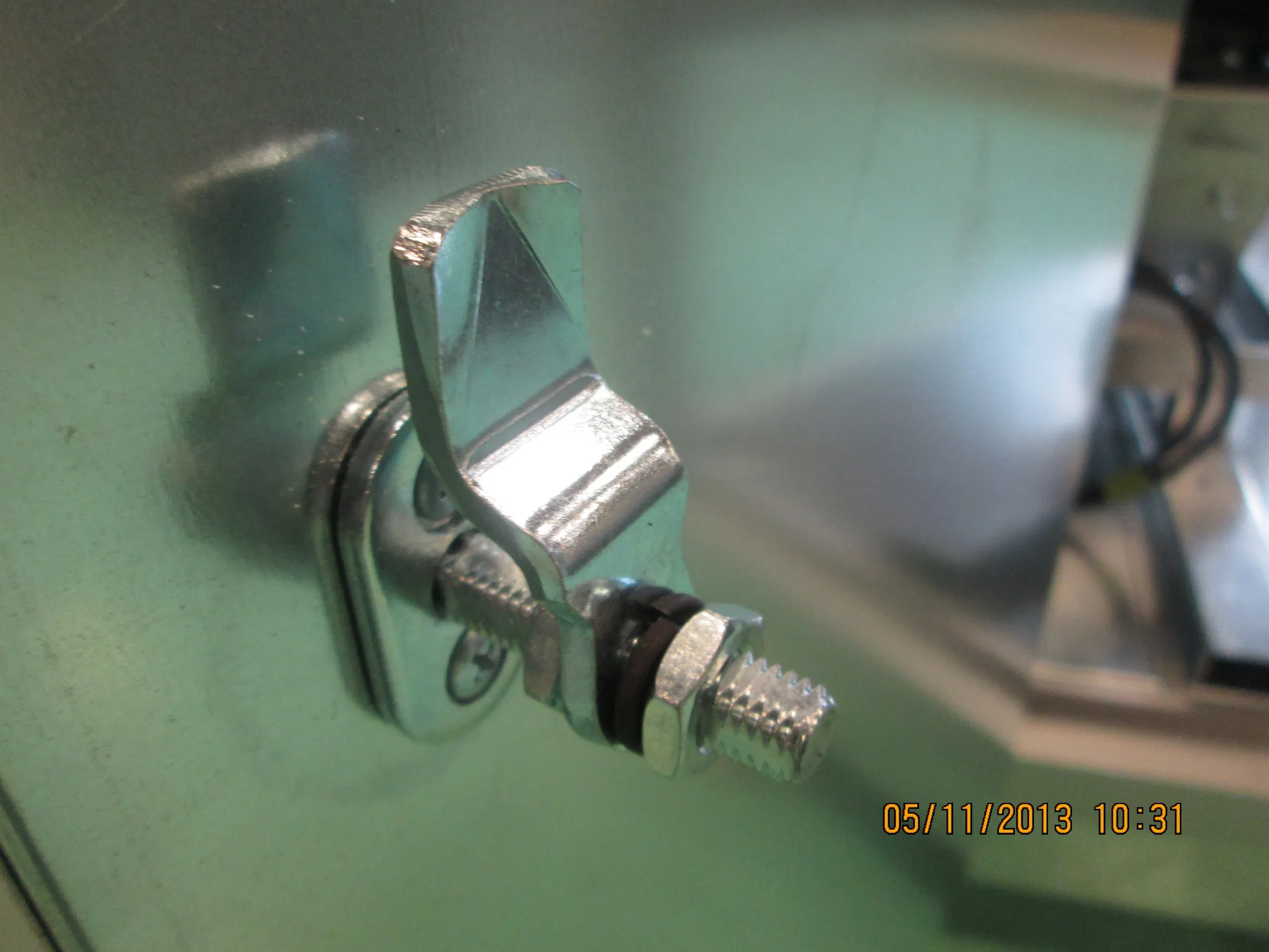 Safe Industrial Opening System Cabinet Locking Latch