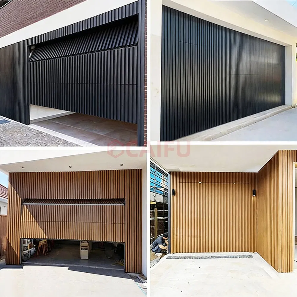 Modern Garage Door Sectional Overhead Roll up Custom for Houses Homes