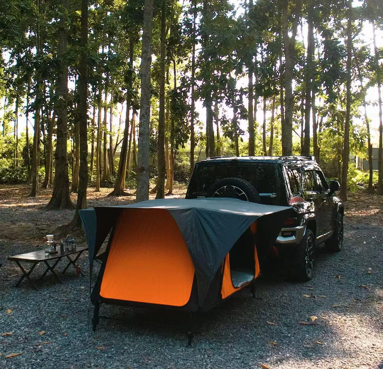 Палатка-прицеп для внедорожного кемпинга