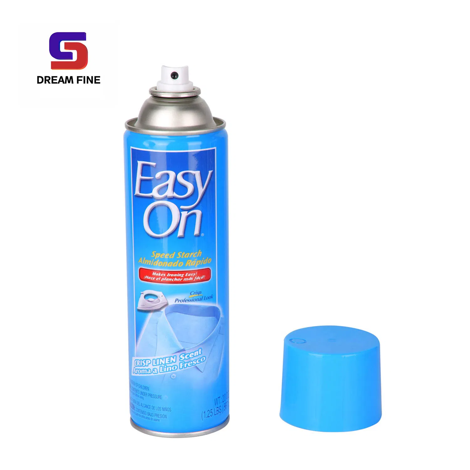 Easy on Double Starch Ironing Linen Crisp Spray Starch Long Lasting Wrinkle Releaser Spray