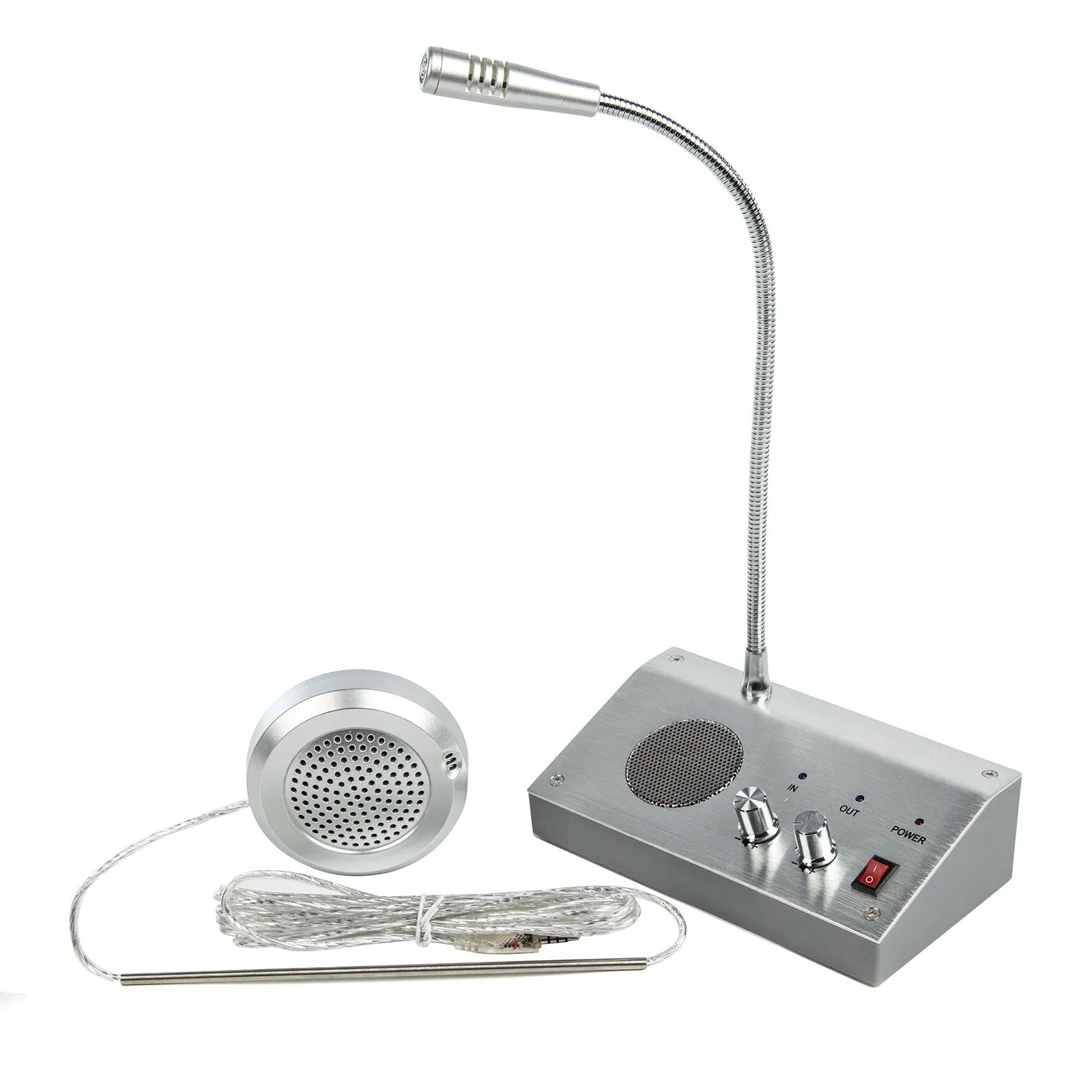 Оконная переговорная система для банков с шумоподавлением