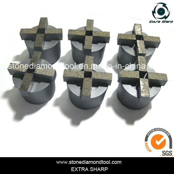 4 Segments Terrco Concrete Plug Diamond Grinding Plug