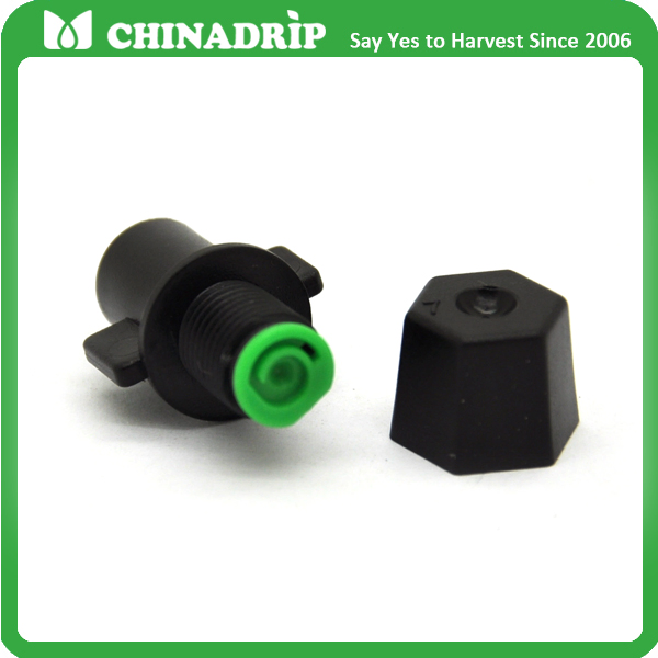 One Outlet Fogger Black Nozzle Green House Sprinkler Set