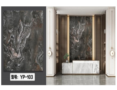 3D Foam Wall Stickers with Elegant Marble Pattern for Interior Walls