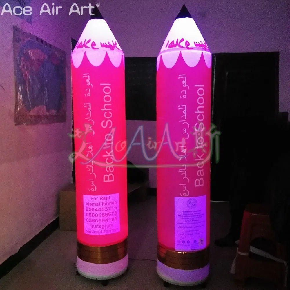 Customized Giant Advertising Portable Model Promotional Display Inflatable Pencil