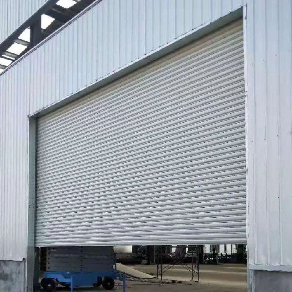 Industrial Exterior Fire Proof Fire-Proof Factory Metal Electric Overhead Electrical Control Fireproof Rolling Metal Automatic Garage Roller Shutter Door