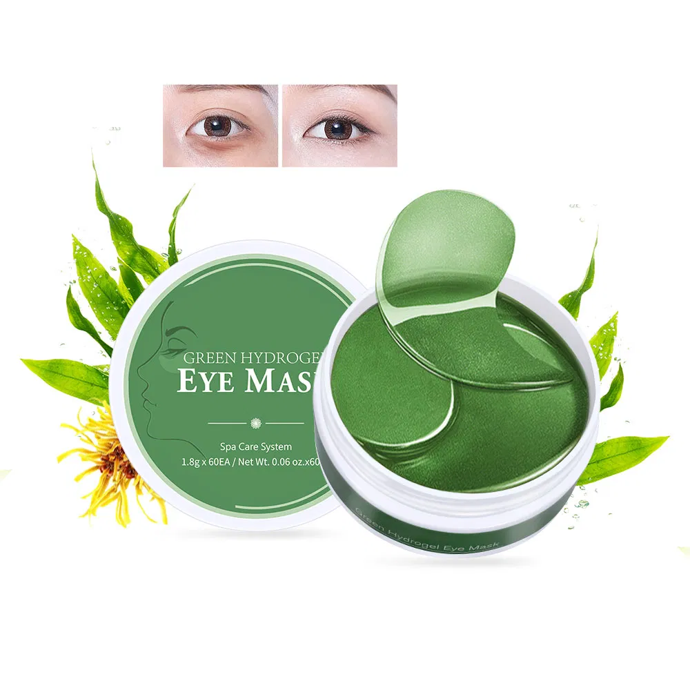 Private Logo 24K Gold Hydrogel Collagen Gel Crystal Eye Mask OEM Processing Hydrating Eye Mask Female Custom Under Eye Patches