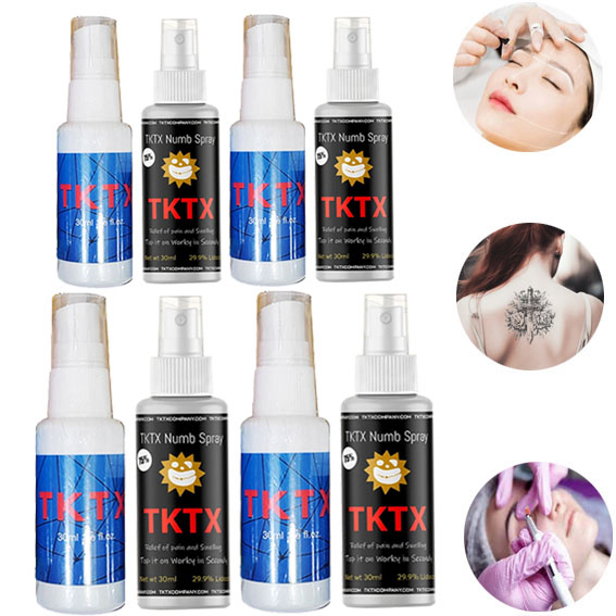 New 99% Tktx Numbing Spray Gel Foam 30ml Anesthesia Spray Numbness Gel Tattoo Supply