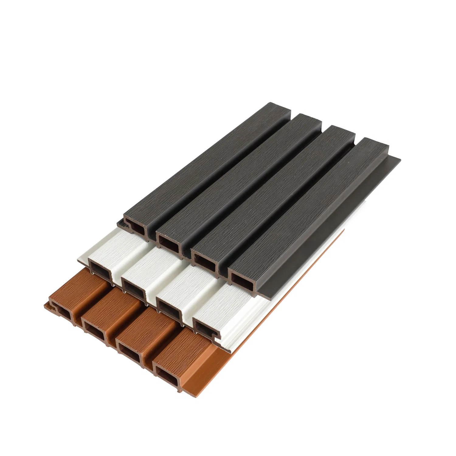 219mm*26mm Outdoor Co-Extrusion WPC Wall Panel Cladding