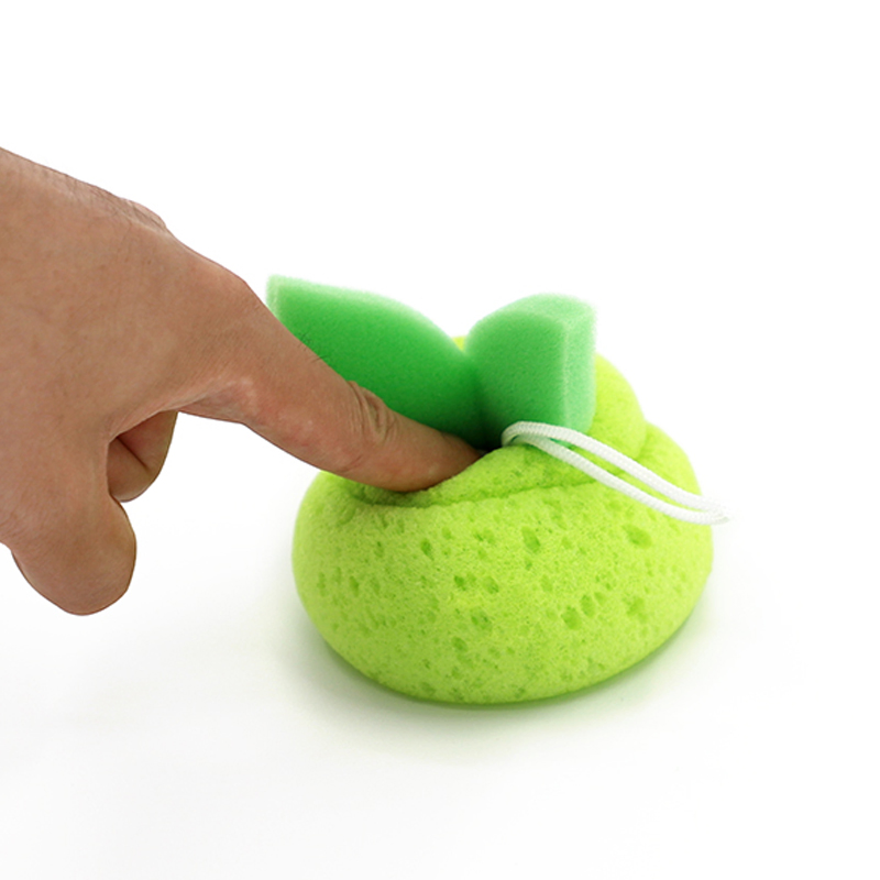 Beautiful and Lovely Fruit-Shaped Three-Dimensional Bath Sponge