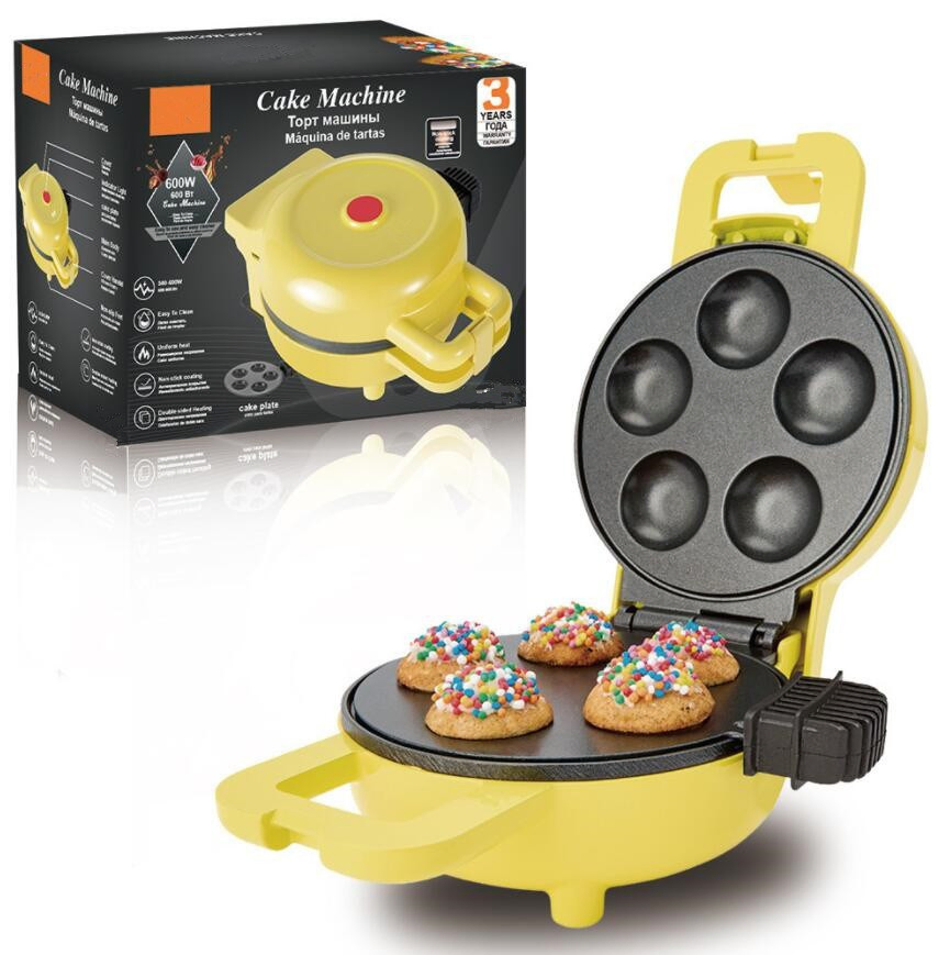 Household Five-Hole Cake Maker Uniform Heating on Both Sides