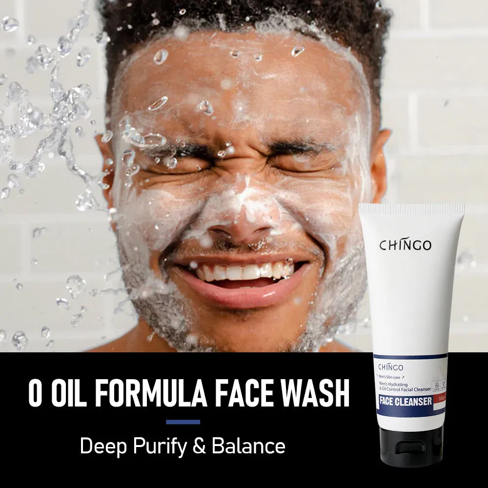 Men's Oil-Control Acne-Fighting Cleanser Blackhead-Cleansing Men's Face Wash