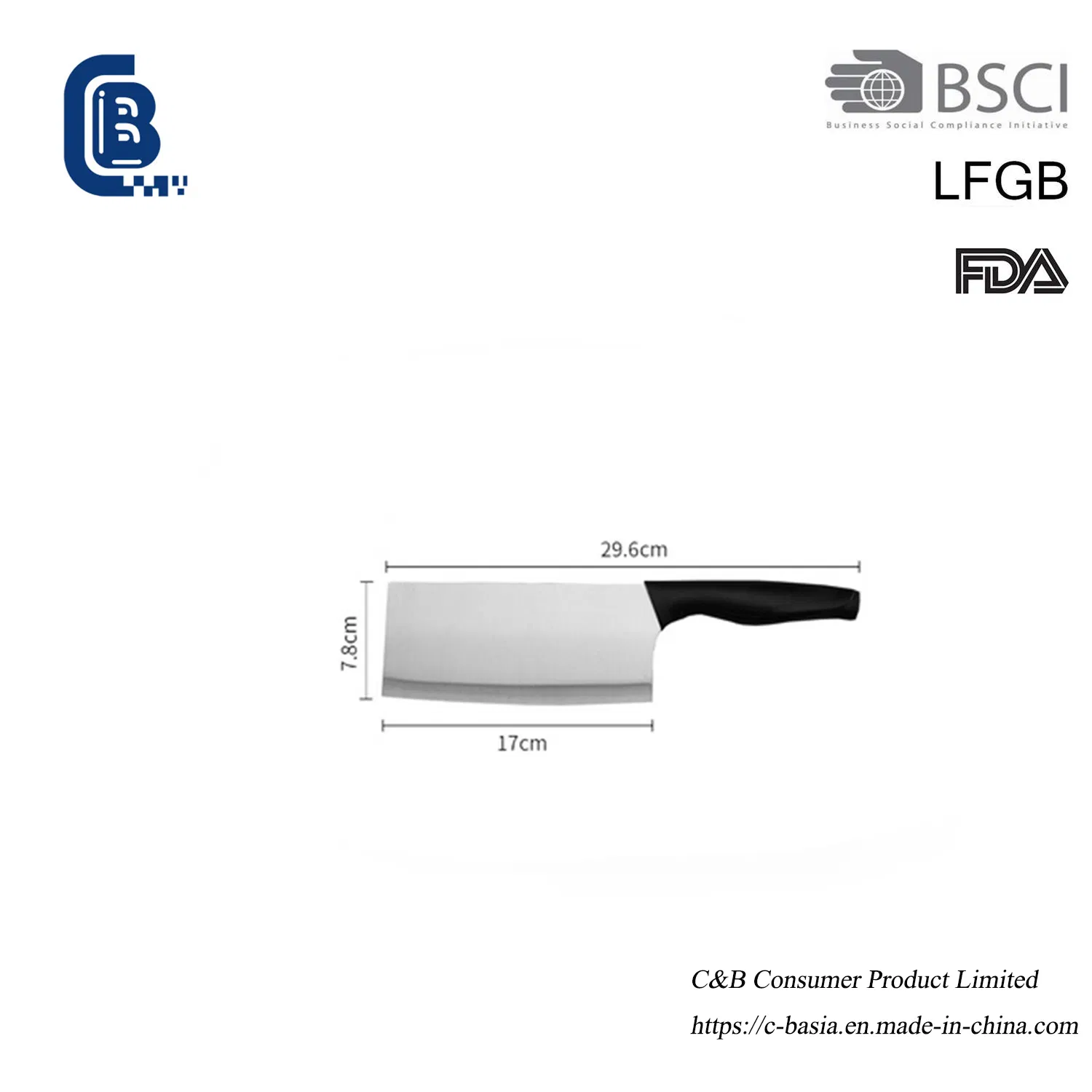 Stainless Steel Chef Knife Set - High-Quality, Cuts Meat & Vegetables