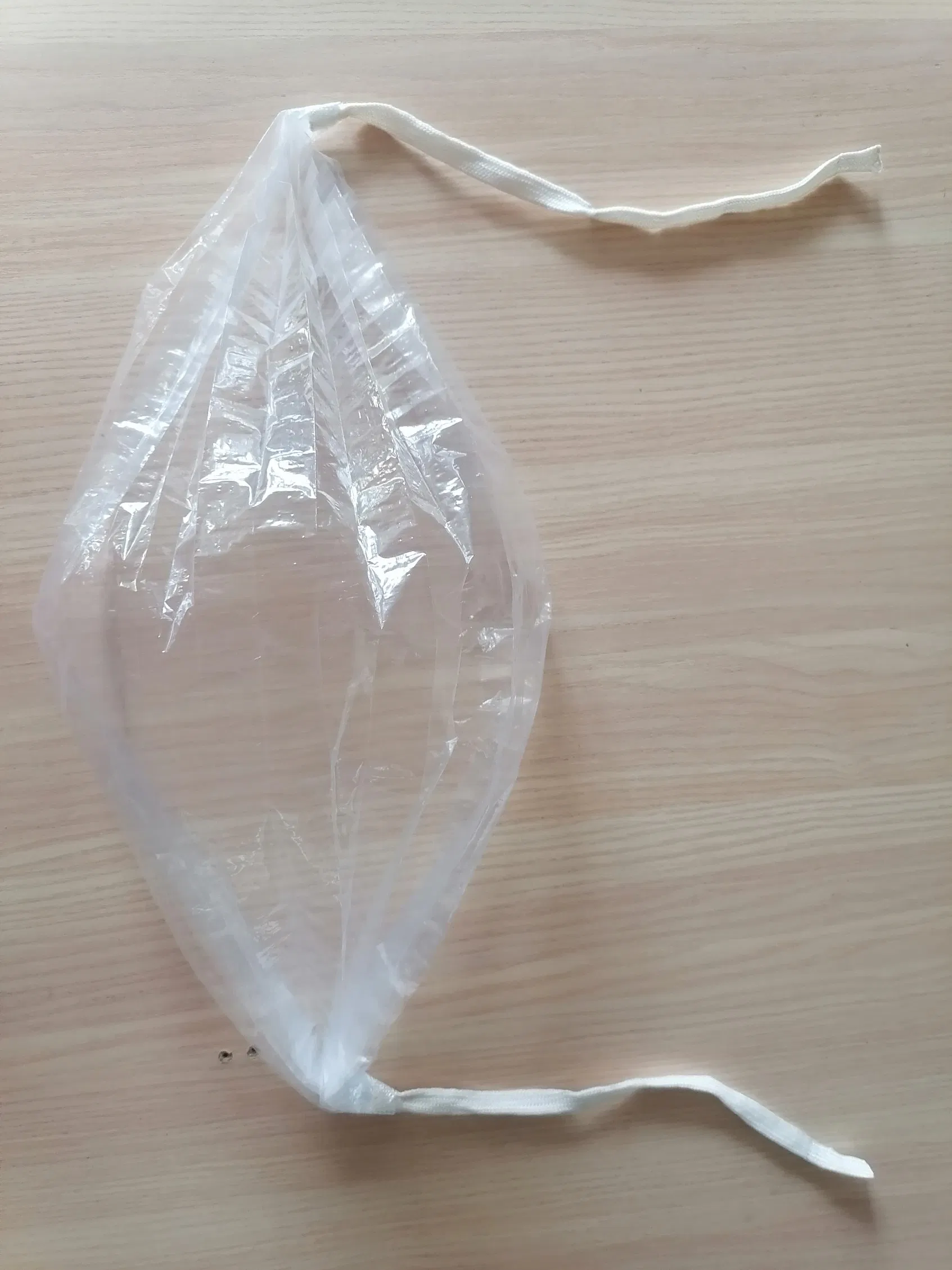 PE Transparent Rain Hat for Bike