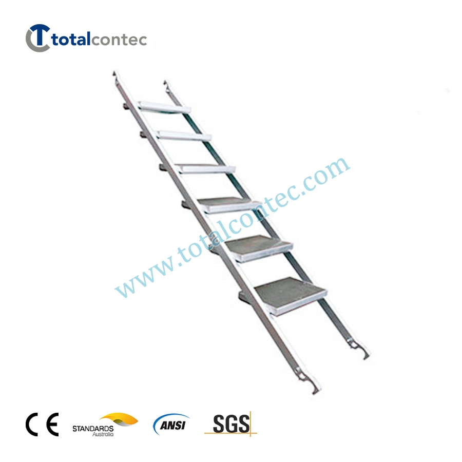 Excellent Quality Single/Double Width Aluminum Mobile Tower with Ladder/Staircase