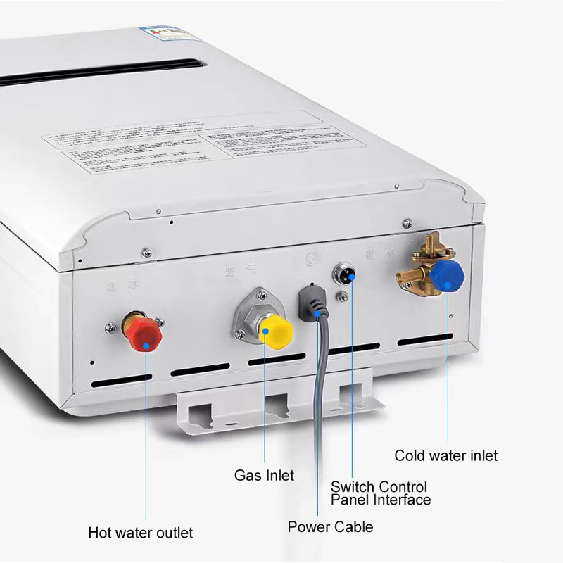 Home Appliance Smart LPG LNG 4.2gpm-4.8gpm 18L 20L 24L Tankless Instant Gas Outdoor Water Heater for Bathroom