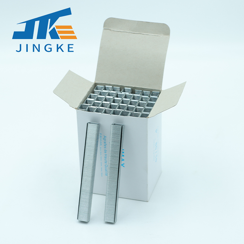 Промышленные гальванизированные скобы Bea80 для мебели