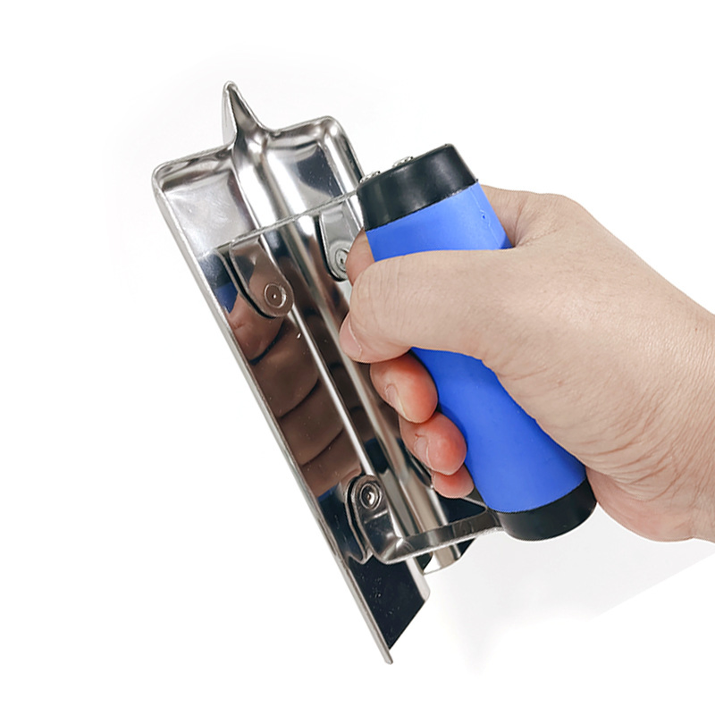 Construction Tool Trowel Stainless Steel Angle and Sharp Angle Slatting Wall Repair Tool