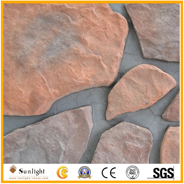 Fashion Decorative Stone Wall Panels Yellow Culture Stone for Wholesale