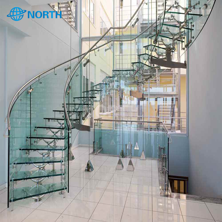 Beijing Factory 6.38mm PVB Safety Glass Balcony Railing Glass