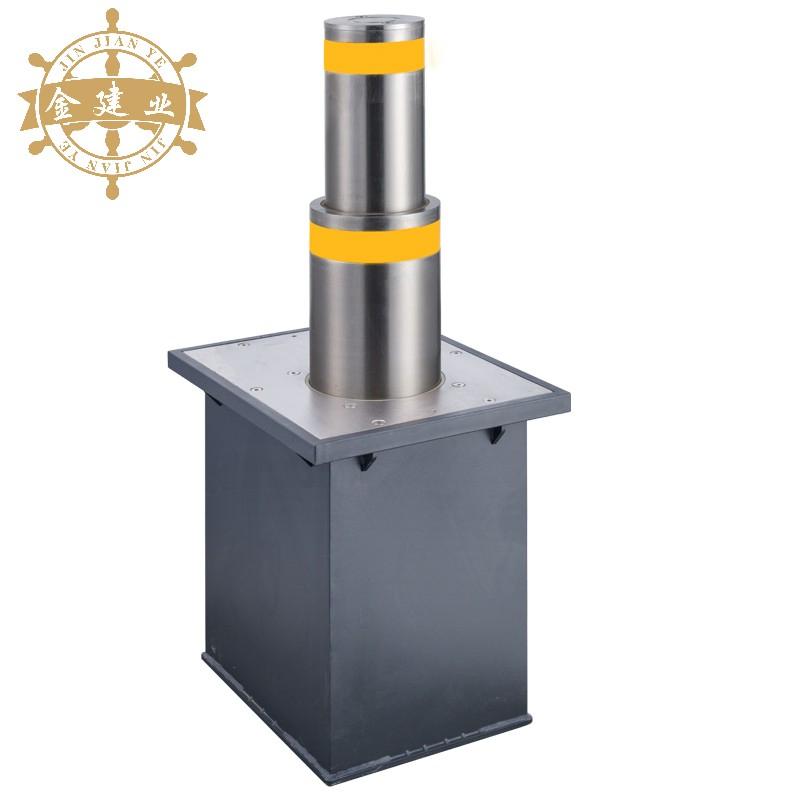 Remote Control Extension and Contraction of Electric Road Pile Anti-Collision Column