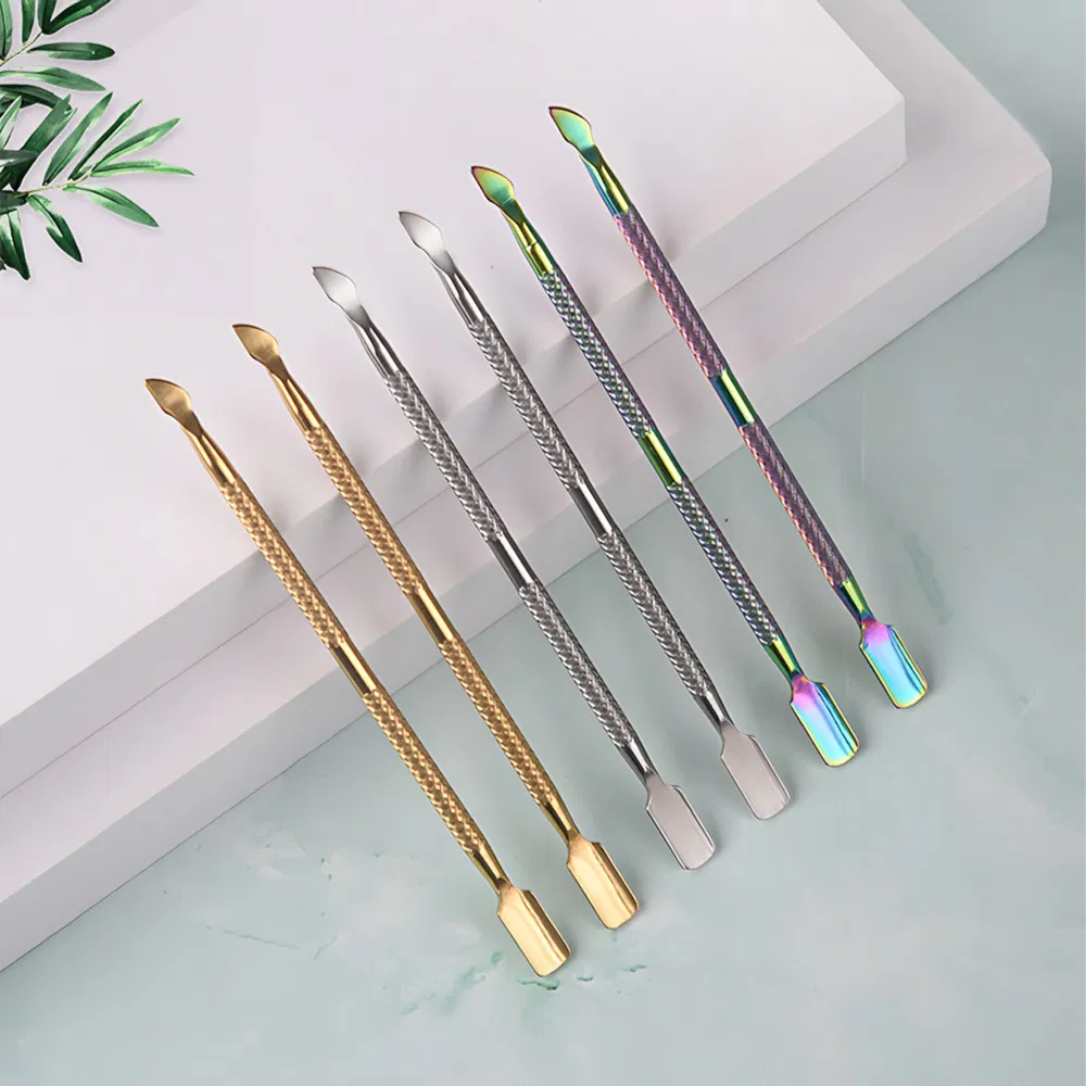 Other Nails Art Beauty Cuticle Pusher Salon Nail Gel UV Polish Remover Manicure Supplies Tools