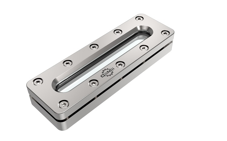Qiimii Stainless Steel SS304/SS316L Rectangular Sight Glass