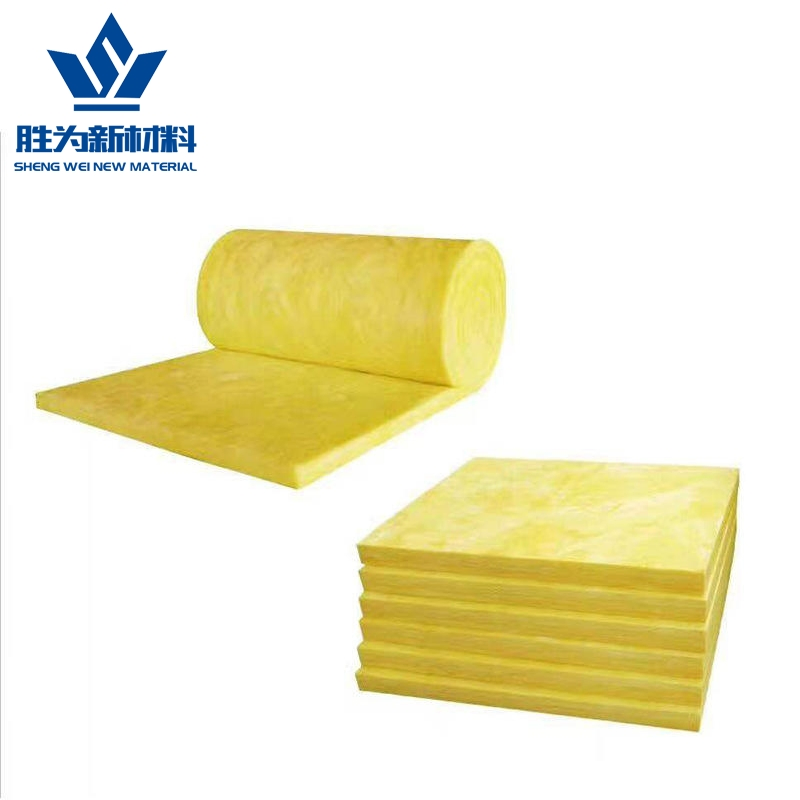 25-200mm Glasswool Blanket for Construction Foil-Encased Roof Insulation with High Thermal Conductivity and Chemical Resistance