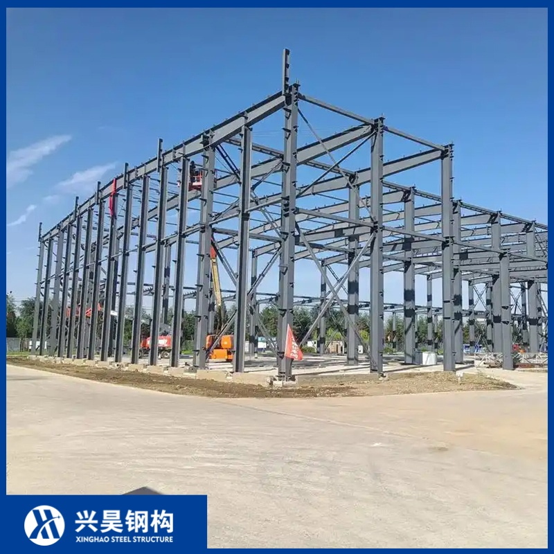 Continuous High-Rigidity Steel Truss Assembly Prefab Metal Storage Farming Equipment Steel Structure Sheep/Goat/Pig/Hog/Cattle/Cow/Poultry House/Shed