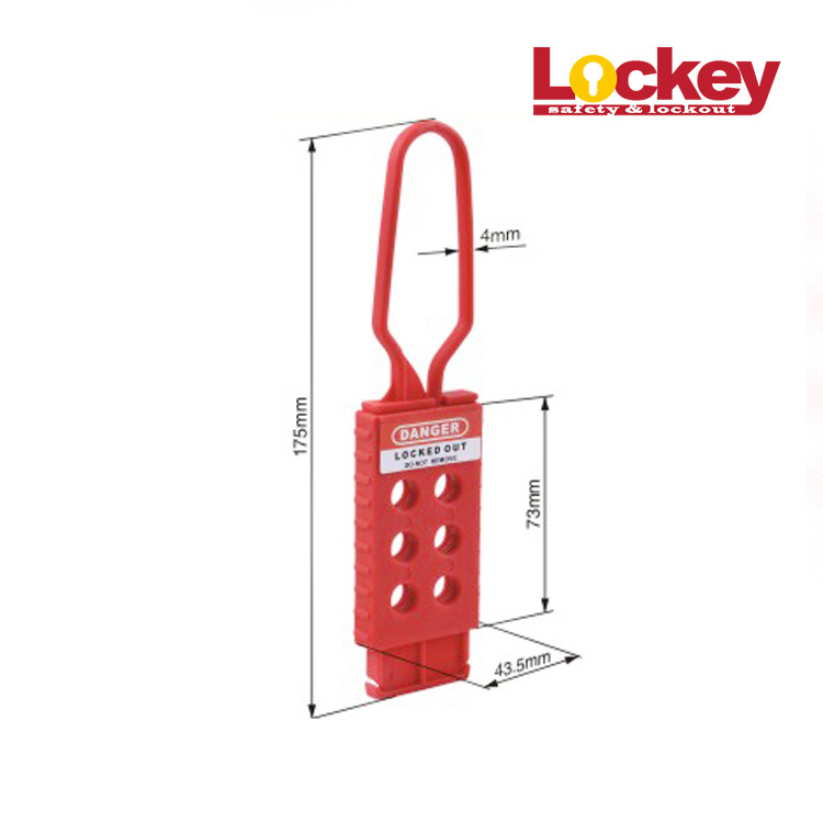 Non-Conductive Nylon Locker Hasp Nh01