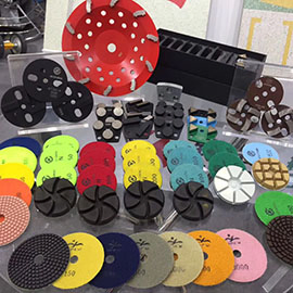 Влажные полировальные диски 4 дюйма, алмазные