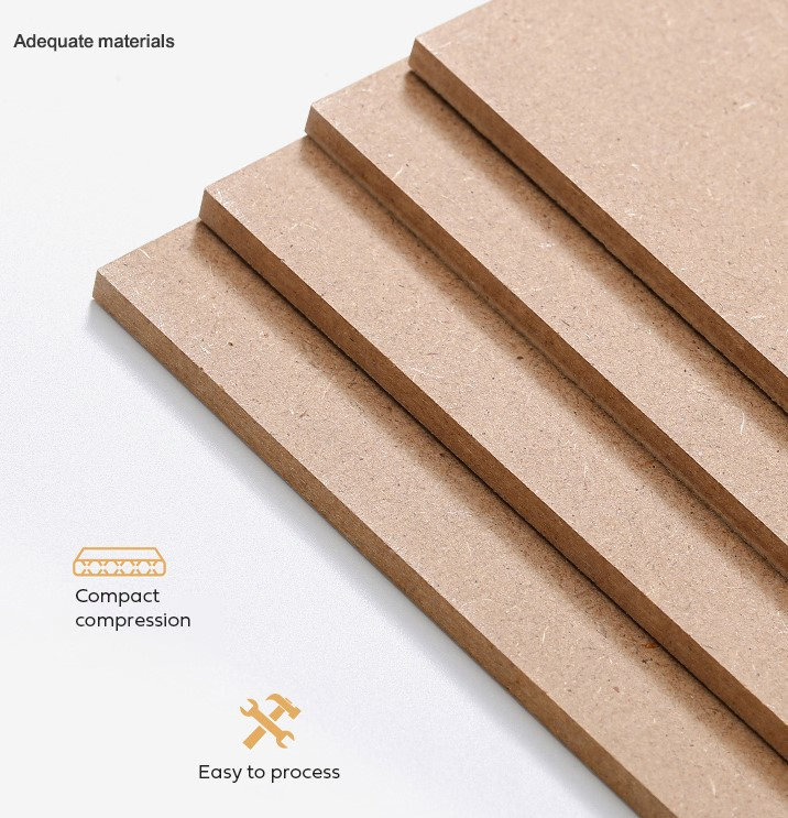 12/15/18mm MDF Hmr Green Melamine Board Waterproof Plain/Veneered/Melamine MDF for Wardrobe Board