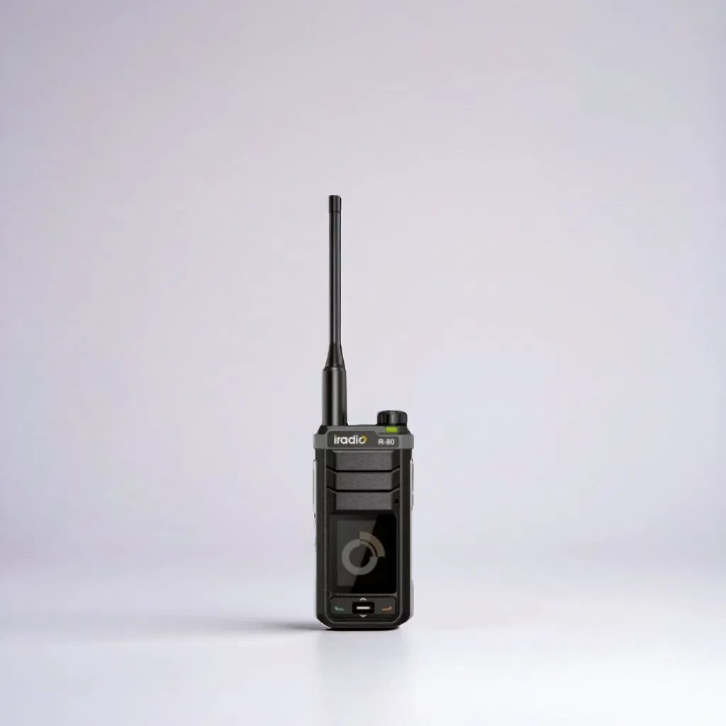 R80 Dynamic VHF UHF Digital Two Way Radio with Personalized Settings