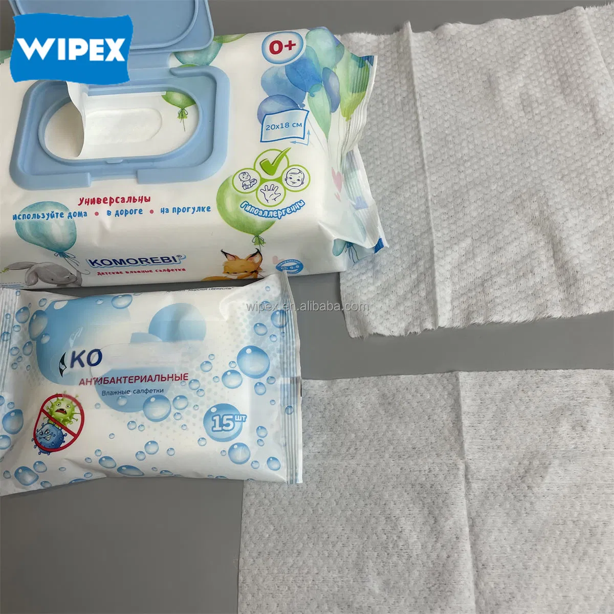 Super Soft Baby Wipes Disposable Wet Towel Baby Spunlace Nonwoven Wipes