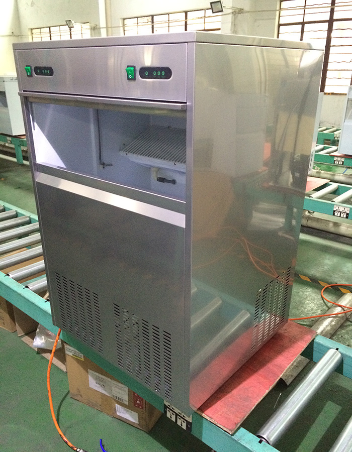 Commercial Solid Ice Machine Compact Snow Ice Maker Making Machine