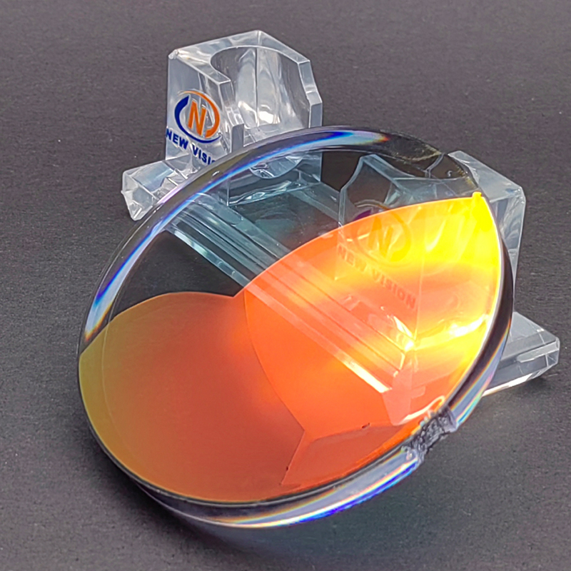 Semi-Finished Poiycarbonate Photochromic Lenses 1.591 PC Pgx Mirror Red Optical Eyewear Lens