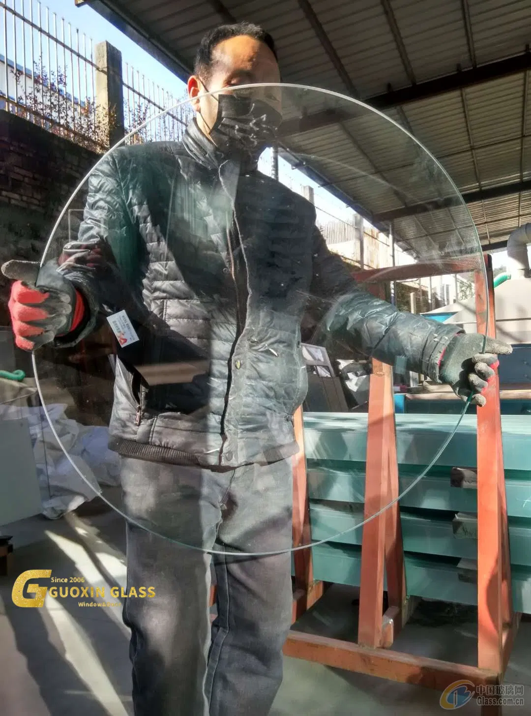Guoxin Customized 8mm Top Tempered Round Glass for Table Wholesale in China