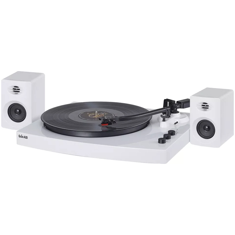 OEM ODM Turntable Vinyl Record Player with 2 Speakers HiFi-Wireless-Bluetooth