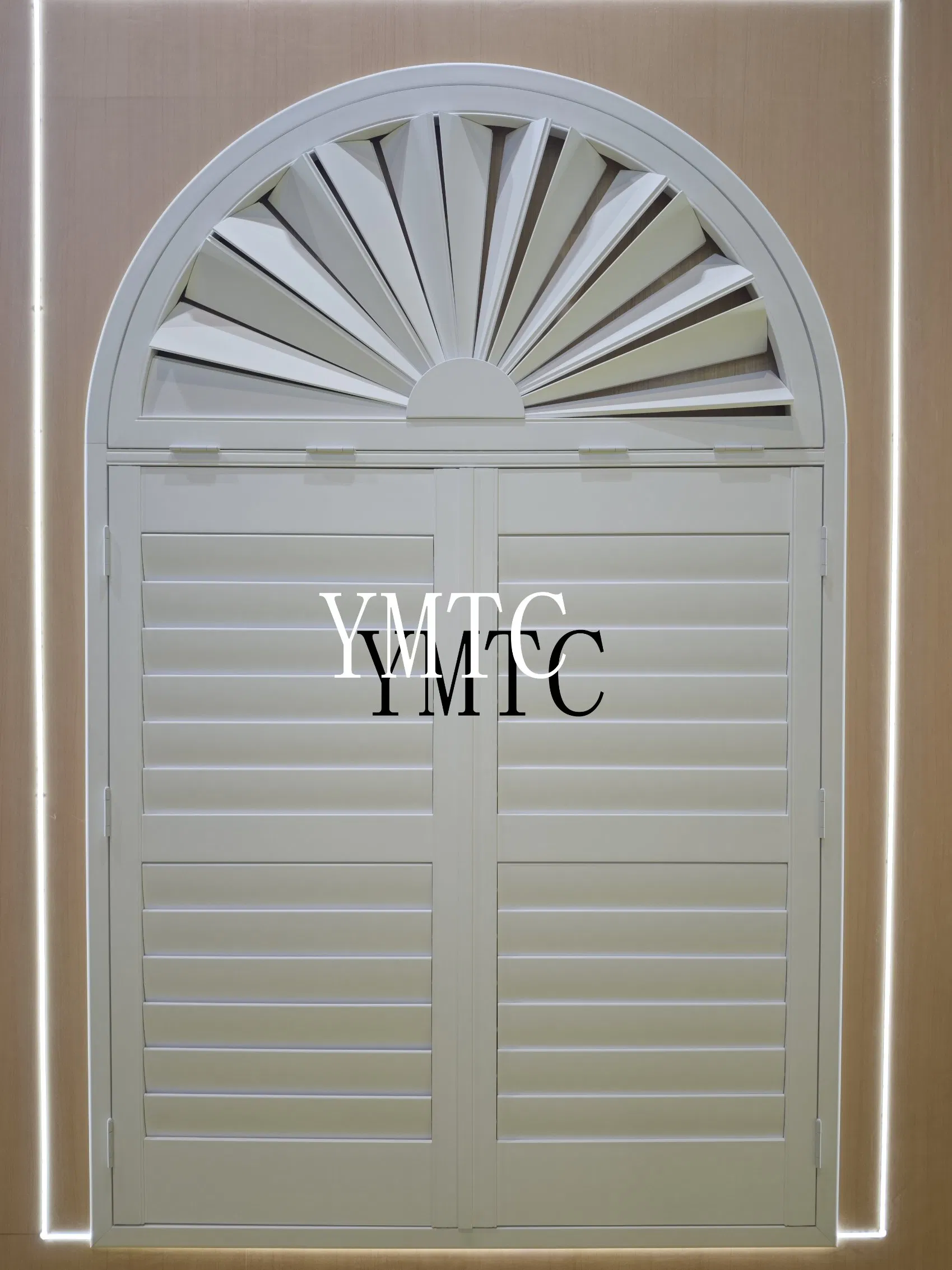 Custom Shaped Shutters for Specialty-Shaped Windows Covering Custom Shapes and Arches