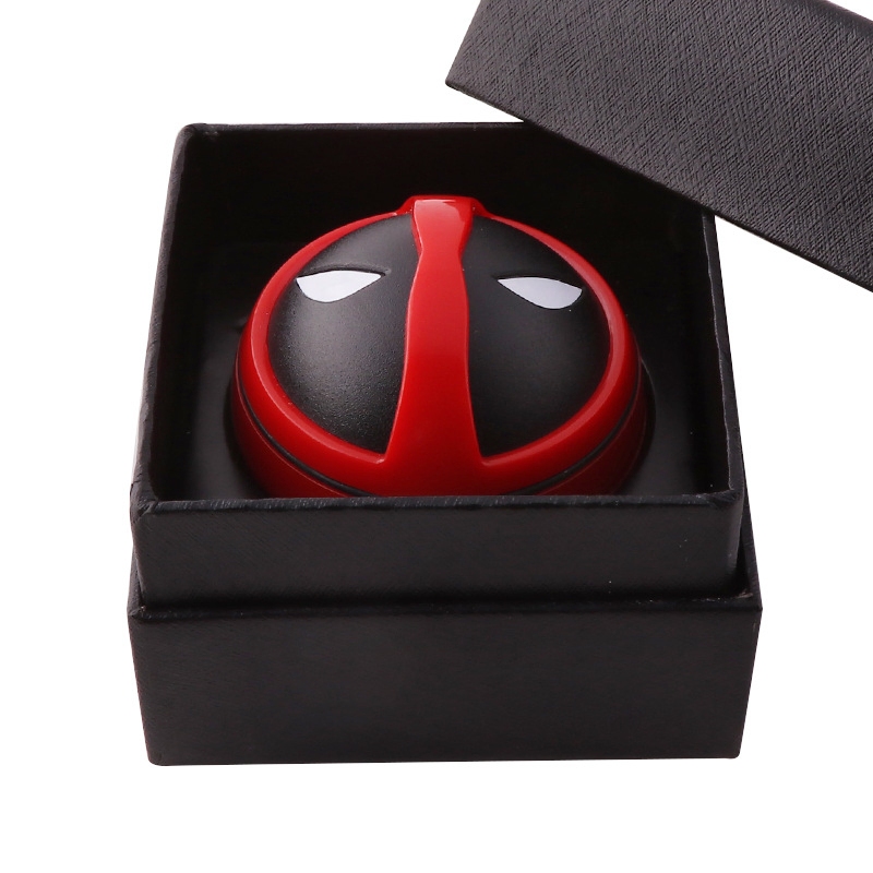 3 Metal Deadpool Grinder Smoking Cigarette Tobacco Herb Grinder Smoking Accessories