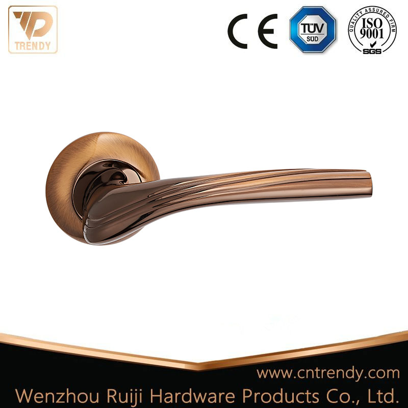High Quality Furniture Handle Hardware Zinc Alloy Interior Door Latch Handle (Z6350-ZR11)