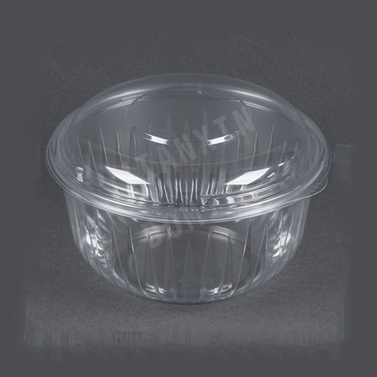 PP Plastic High Capacity Food Tray with Lid