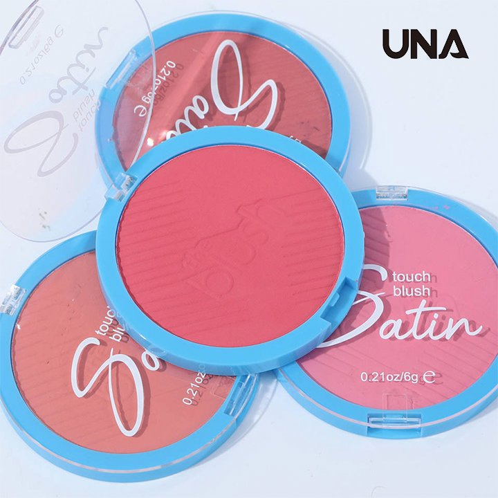 Wholesale Custom Logo Waterproof Makeup Face Pigment Blusher Powder High Pigment Single Matte Pink Blush Palette