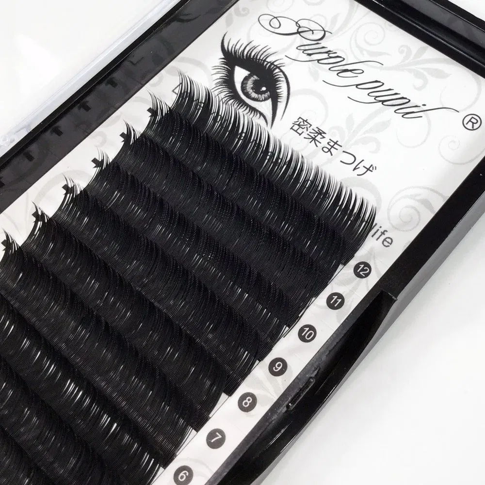 DIY Volume Cluster False Human Hair Faux Eye Lash Extension Fake Fluffy 3D Mink Lashes Eyelash for Extensions