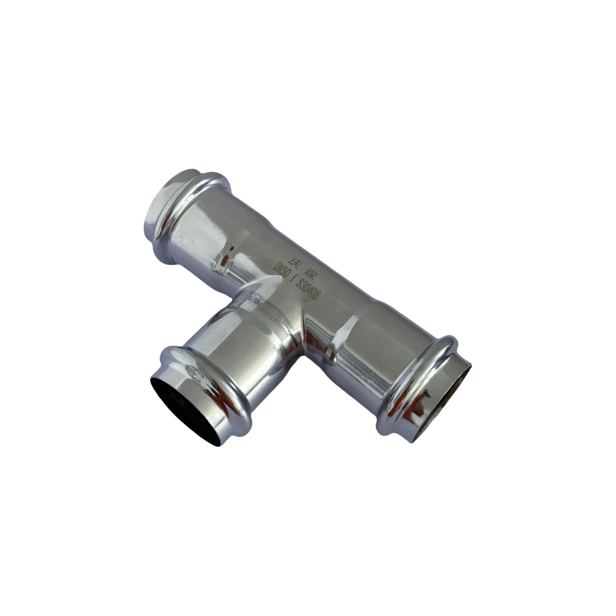 Reliable Industrial Tee Pipe Connector in Durable Stainless Steel