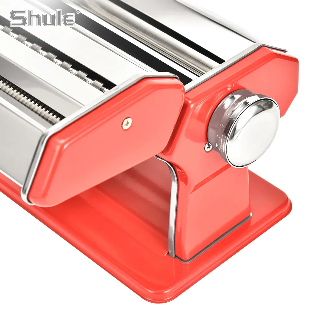 OEM 180mm Detachable Pasta Machine Manual Stainless Steel Machine for Pasta Noddle Making for Home Use